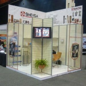 Deco Stands Panel Ranurado 009